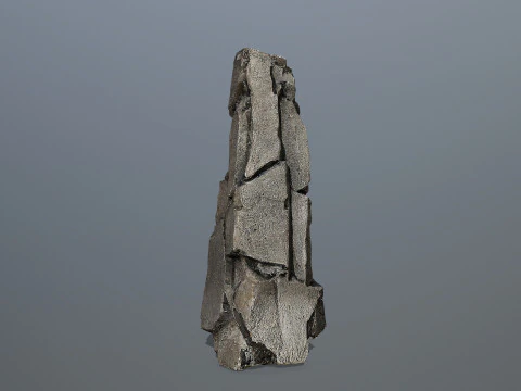 Old Rock 3 3D Model