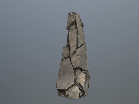 Old Rock 3 3D मॉडल