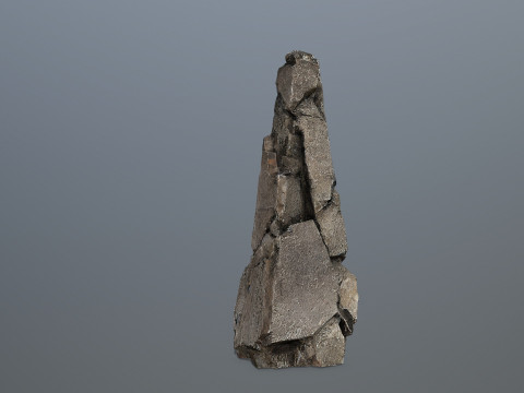 Old Rock 3 3D मॉडल