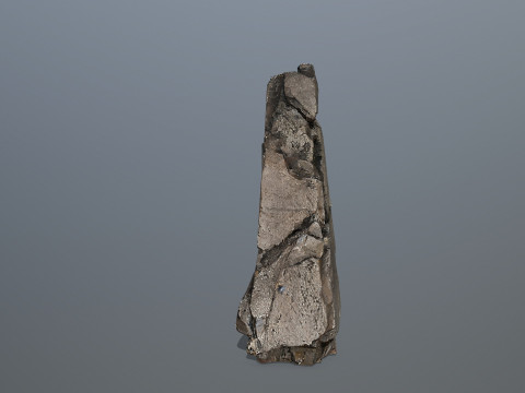 Old Rock 3 3D मॉडल