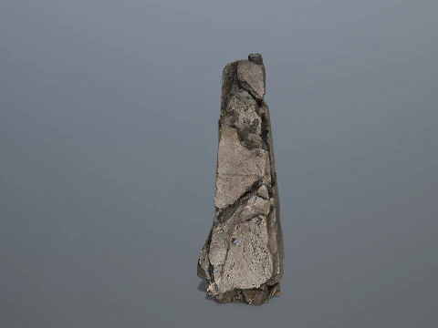 Old Rock 3 3D Model