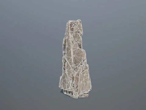 Desert rocks 3D Model