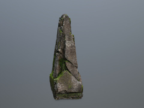 Maya ruin Rocks 3 3Dモデル