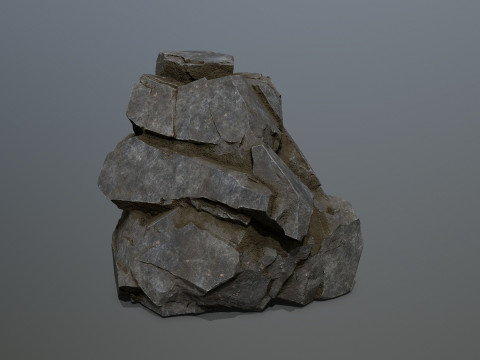Cliff Rock 2 3D Модель