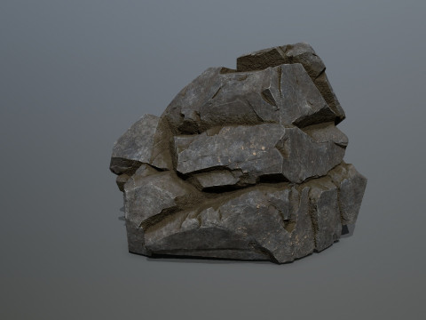 Cliff Rock 2 3D Модель