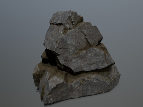 Cliff Rock 2 3D Модель