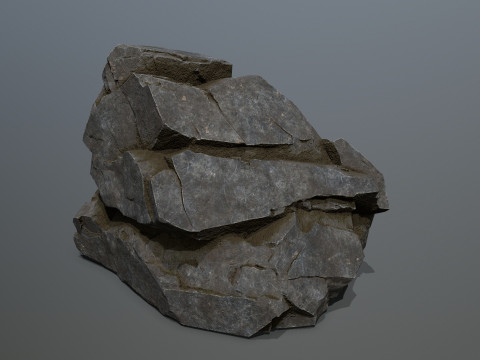 Cliff Rock 2 3D Модель