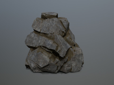 Cliff Rock 2 3D Модель