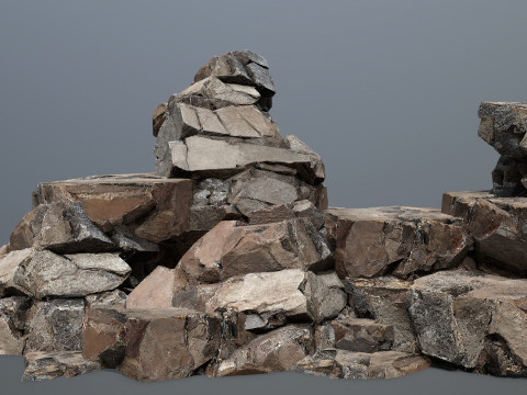 Desert Rock 2 3D Модель