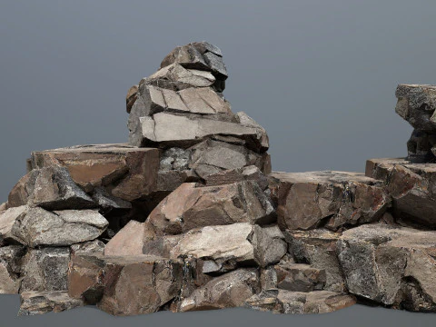 Desert Rock 2 3D Model