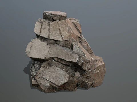 Desert Rock 2 3D Model