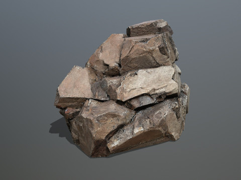 Desert Rock 2 3D Модель