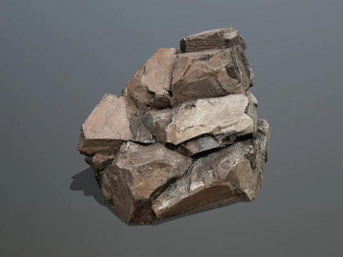 Desert Rock 2 3D Model