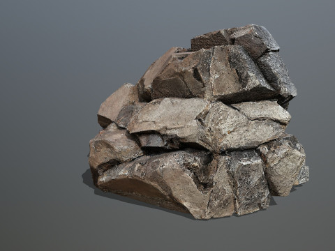 Desert Rock 2 3D Модель