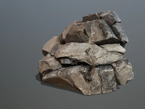 Desert Rock 2 3D Model