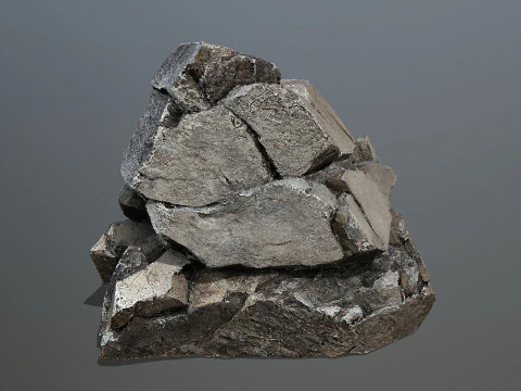 Desert Rock 2 3D Model