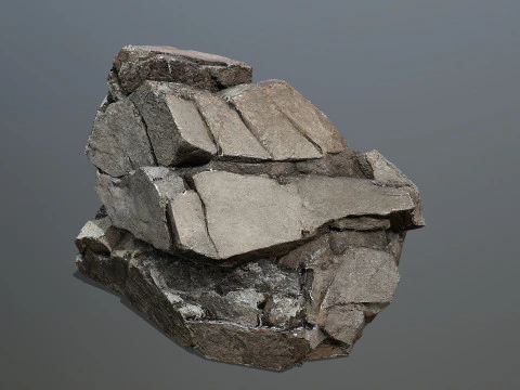 Desert Rock 2 3D Model