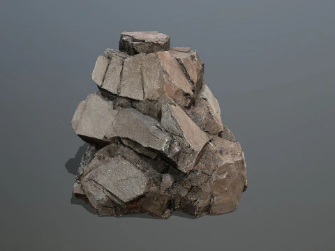 Desert Rock 2 3D Model