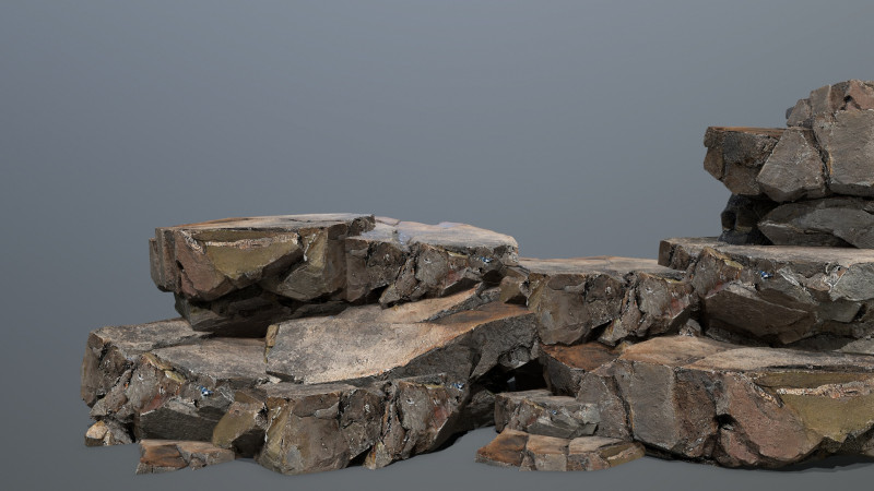 Desert Rock 2 3Dモデル .c4d .max .obj .3ds .fbx .stl .blend