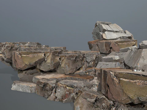 Desert Rock 2 3D Model