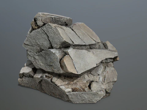 Desert Rock 2 3D Model