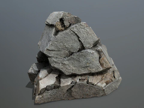 Desert Rock 2 3D Model