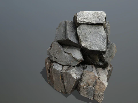 Desert Rock 2 3D Model