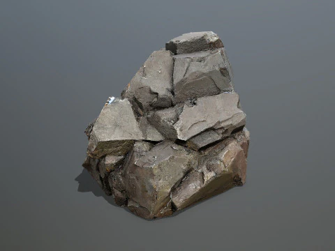Desert Rock 2 3D Model
