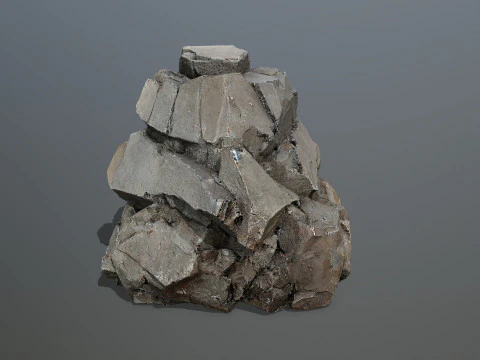 Desert Rock 2 3D Model