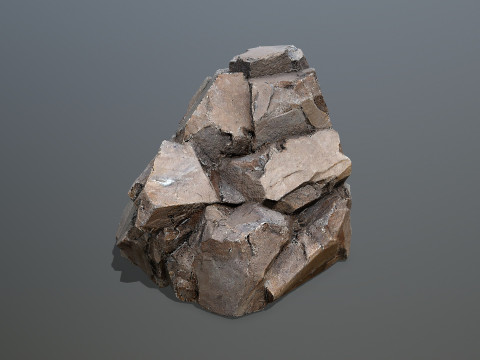 Desert rocks Modello 3D