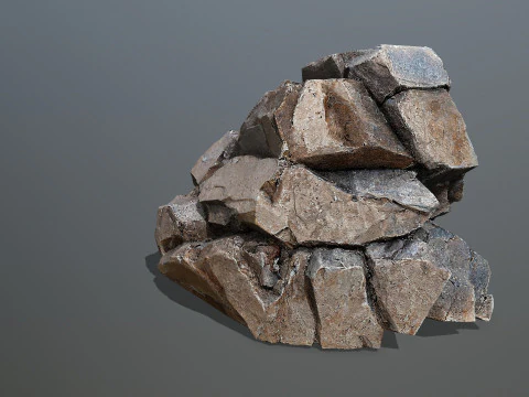 Desert rocks 3D Model