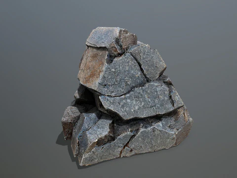 Desert rocks 3D Model