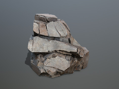 Desert rocks Modello 3D