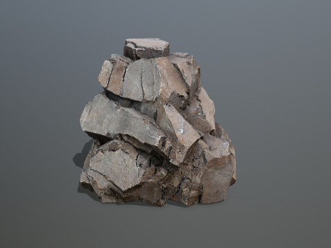 Desert rocks Modello 3D