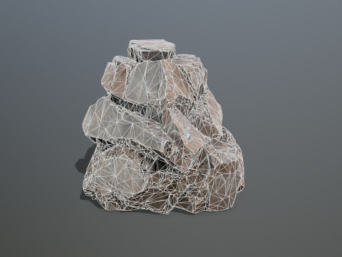 Desert rocks Modello 3D