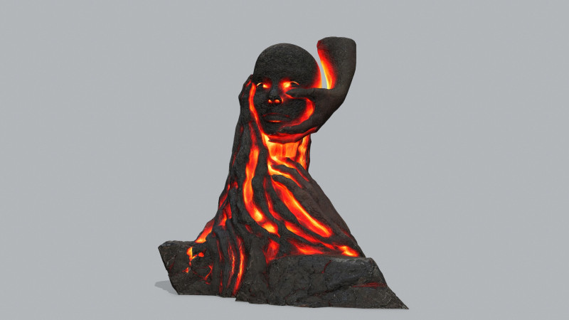 Hands of the devil 3D Model .c4d .max .obj .3ds .fbx .stl .blend 