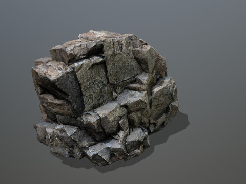 River Stones 3D 模型