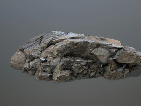 River Stones 3D Model