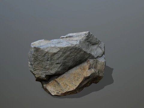 River Stones 3D Model