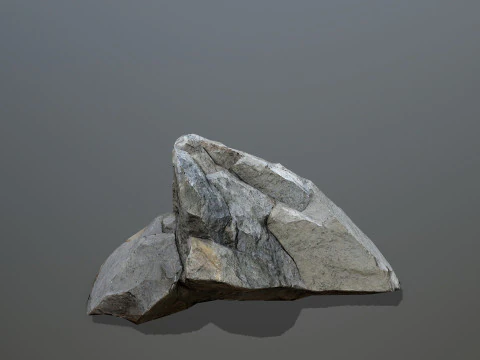 River Stones 3D Model