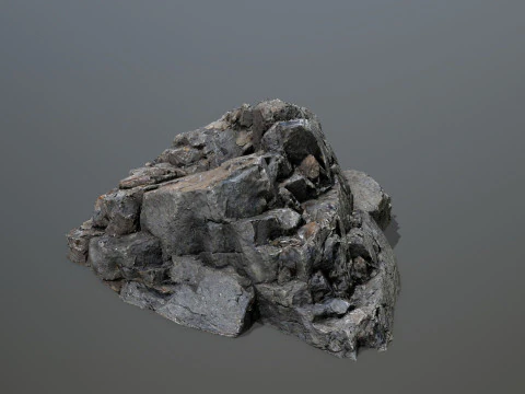River Stones 3D Model