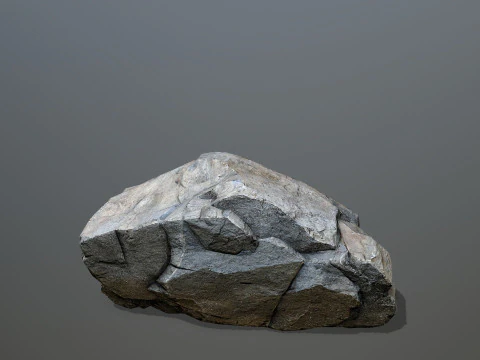 River Stones 3D Model
