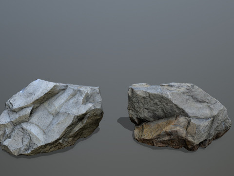 River Stones 3D 模型