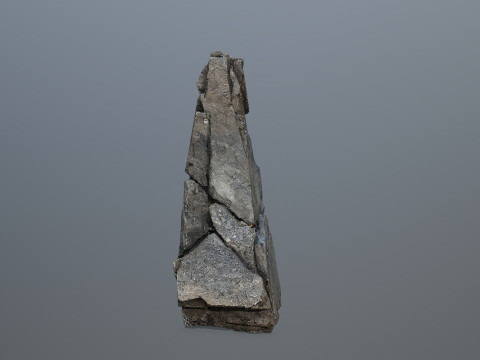 Cliff rocks 3D 模型
