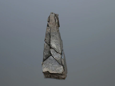 Cliff rocks 3D Model