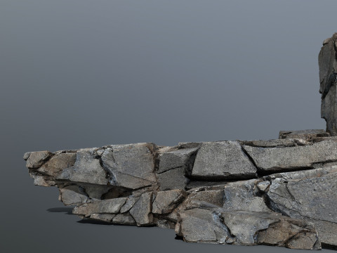 Cliff rocks 3D Модель