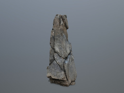 Cliff rocks 3D 模型