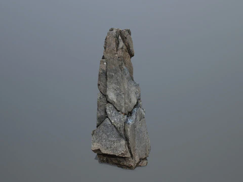 Cliff rocks 3D Model