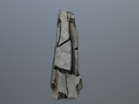 Cliff rocks 3D 模型