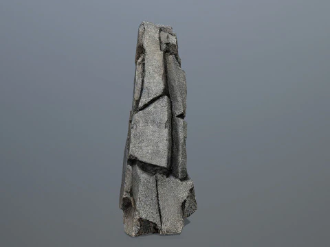 Cliff rocks 3D Model